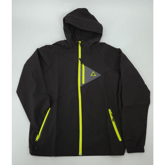 Cookies NINETY FIVE NYLON TECH Hooded Jacket Black SMALL NWT - Picture 1 of 6